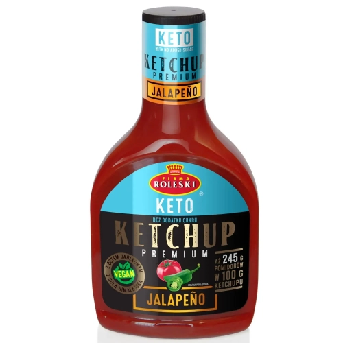 Ketchup Premium Jalapeno KETO 425g