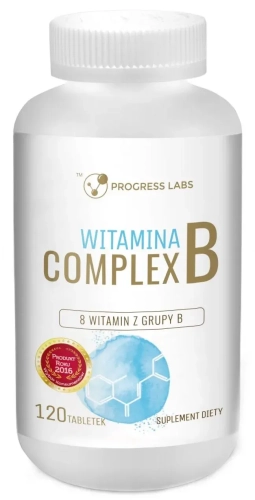 Witamina B Complex 120tab - Progress Labs
