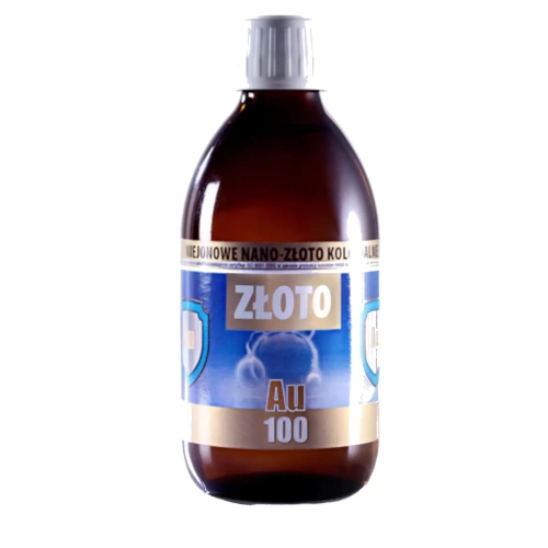 Nano-Złoto koloidalne Au 100 300ml