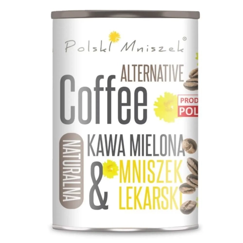 Kawa z mniszka & kawa mielona bezkofeinowa 150g