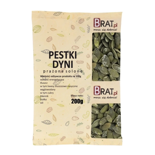 Pestki dyni prażone solone 200g