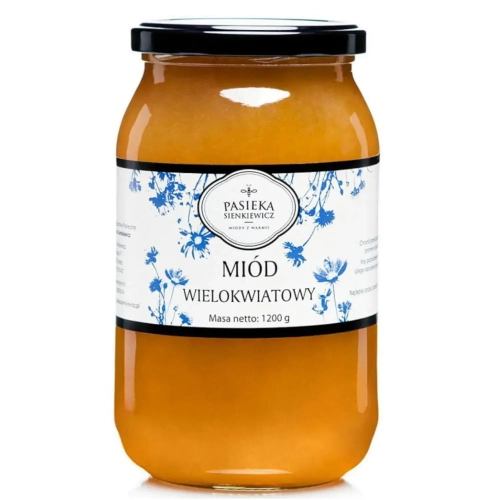 Miód Wielokwiatowy 900ml 1200g