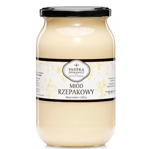 Miód Rzepakowy 900ml 1200g
