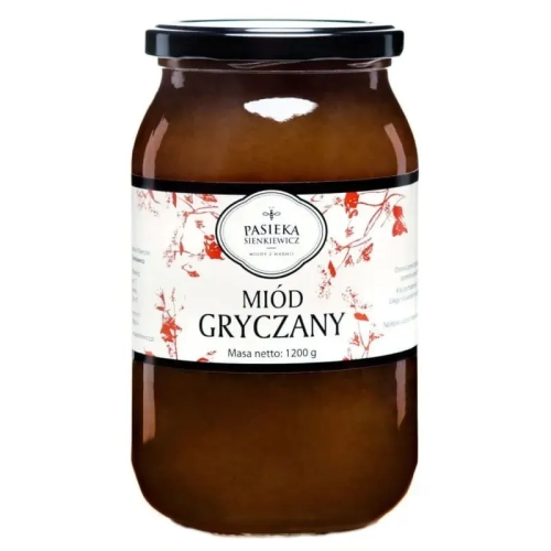 Miód Gryczany 900ml 1200g