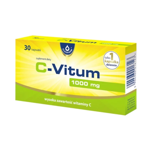 C-VITUM Witamina C 1000mg 30kaps