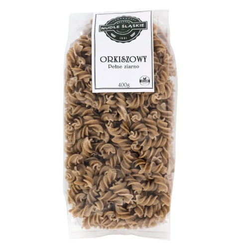 Makaron ORKISZOWY (ciemny) świdry 400g