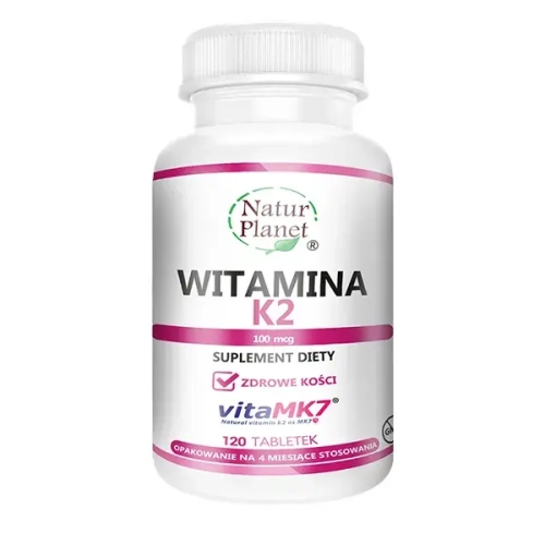 Witamina K2 120tab - Natur Planet