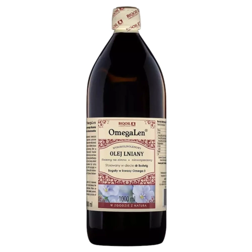 Olej lniany 1000 ml - BIOOIL