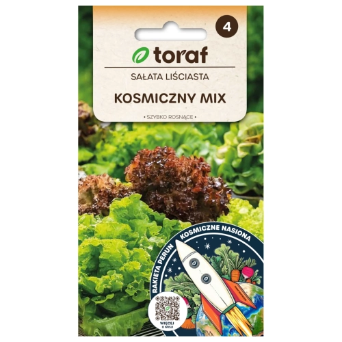Sałata liściasta Kosmiczny mix 1g 