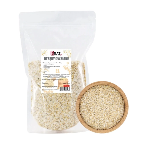 Otręby owsiane 500g