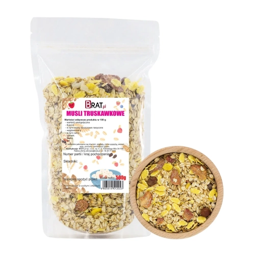 Musli truskawkowe 500g