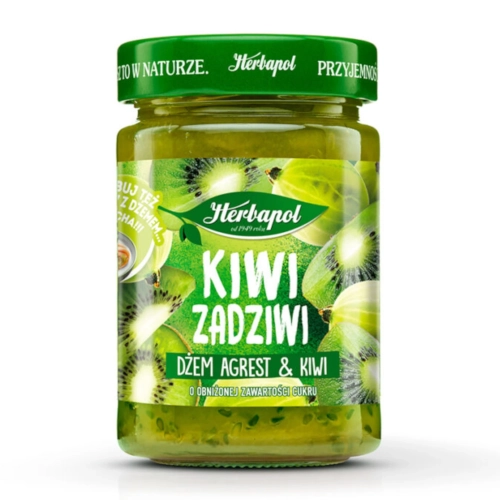 Dżem Kiwi zadziwi – Kiwi i Agrest 280g