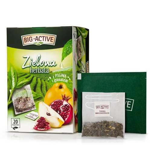 Herbata Zielona z pigwą i granatem 1,7g x 20 szt.