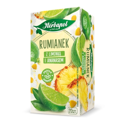 Herbata Rumianek z limonką i ananasem 1,5g x 20 szt.
