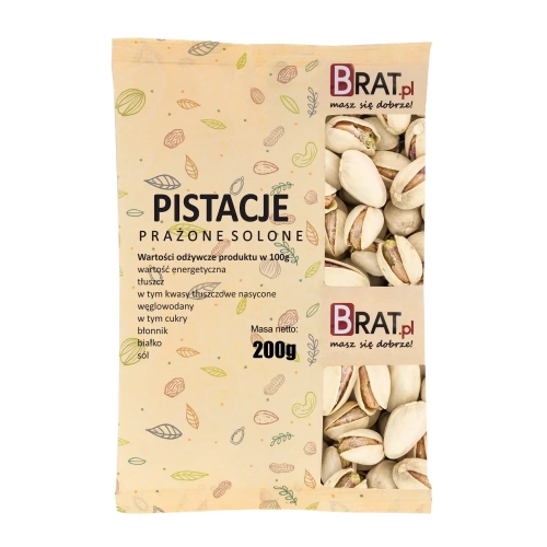Pistacje prażone solone 200g