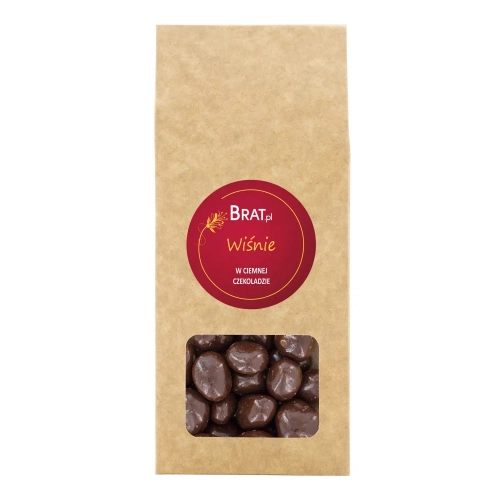 Wiśnie w ciemnej czekoladzie 100g