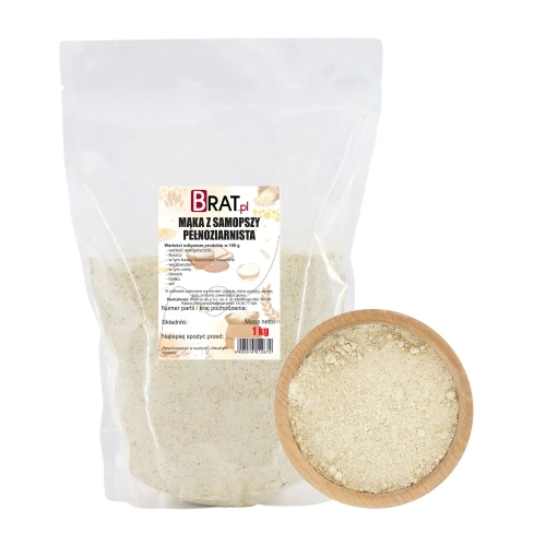 Mąka z samopszy pełnoziarnista 1kg
