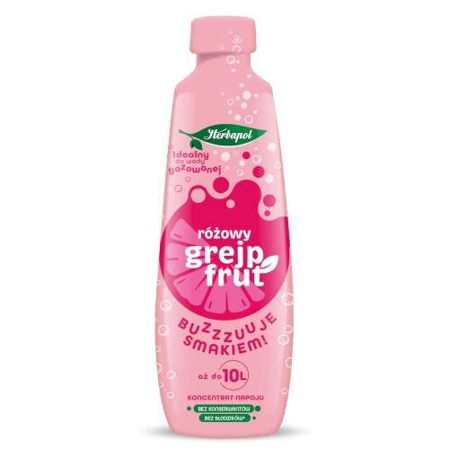 Koncentrat napoju Różowy Grejpfrut 405ml