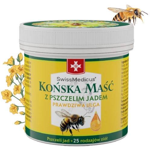 Końska maść z pszczelim jadem 150 ml 