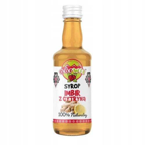 Syrop z imbiru z cytryną 200ml