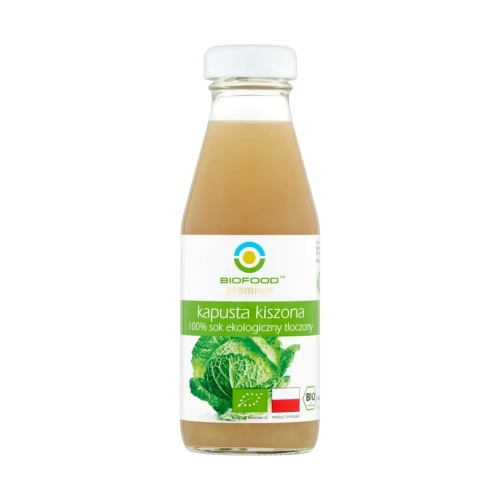 Kapusta kiszona 100% sok EKO tłoczony 200 ml