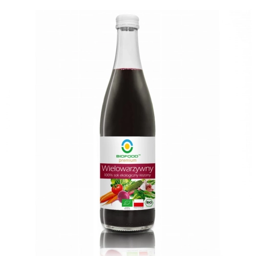 Wielowarzywny sok EKO kiszony 0,5 l