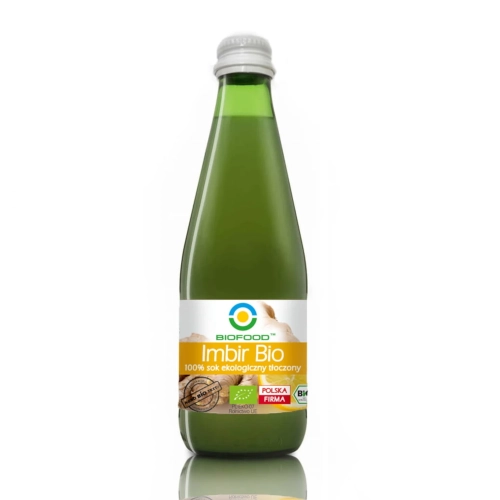 Imbir 100% sok EKO tłoczony 300 ml