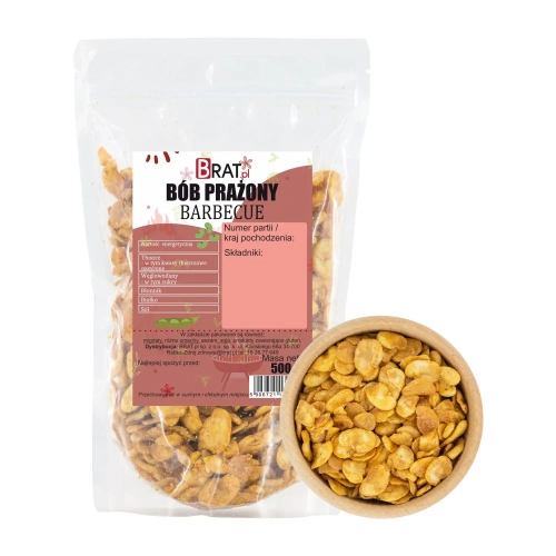 Bób prażony barbecue 500g