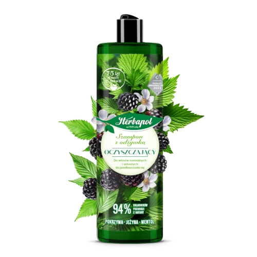 Szampon z odżywką pokrzywa-jeżyna 400ml