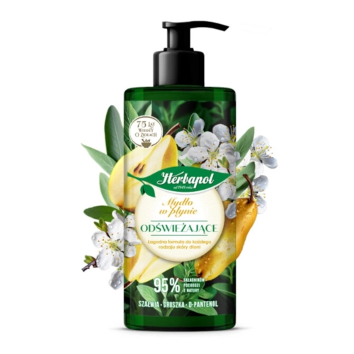Mydło w płynie szałwia-gruszka 390ml