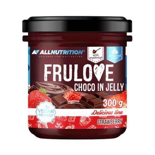 Allnutrition frulove choco in jelly 300g STRAWBERY