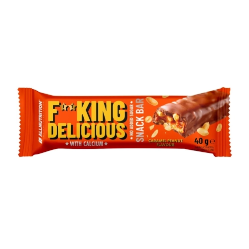 Allnutrition fitking delicious snack bar 40g CARAMEL PEANUT