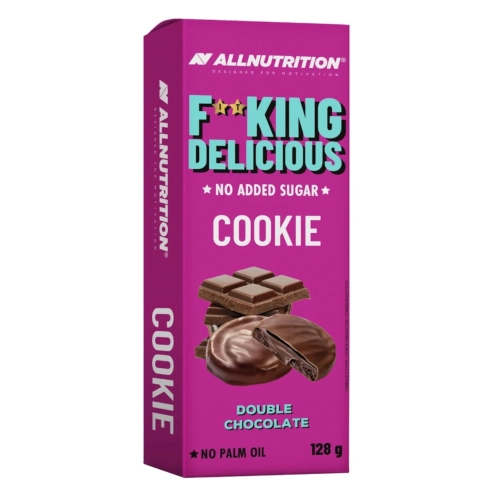Allnutrition fitking delicious cookie 128g DOUBLE CHOCOLATE