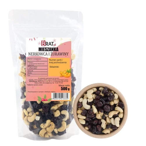 Mieszanka nerkowca i żurawiny 500g
