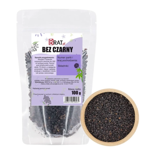 Bez czarny - owoc 100g