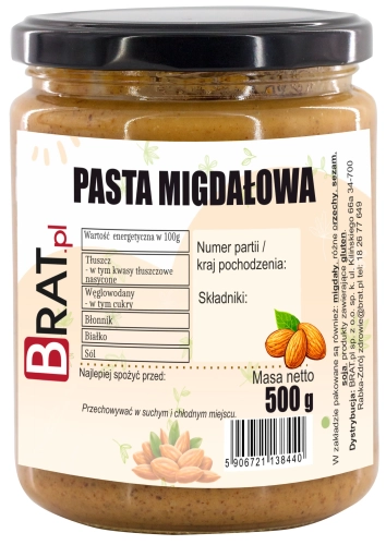 Pasta migdałowa 500g