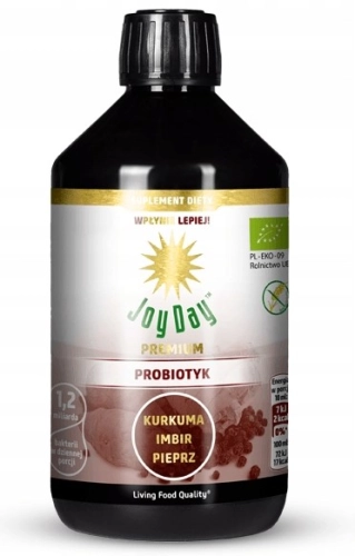 EKO PROBIOTYK kurkuma imbir pieprz 500ml