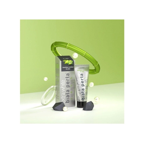 Biała Perła Pasta do zębów Bamboo Carbon+Aloe 75ml