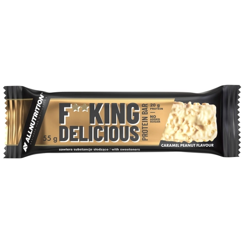 F**king Delicious Protein Bar 55g CARAMEL PEANUT