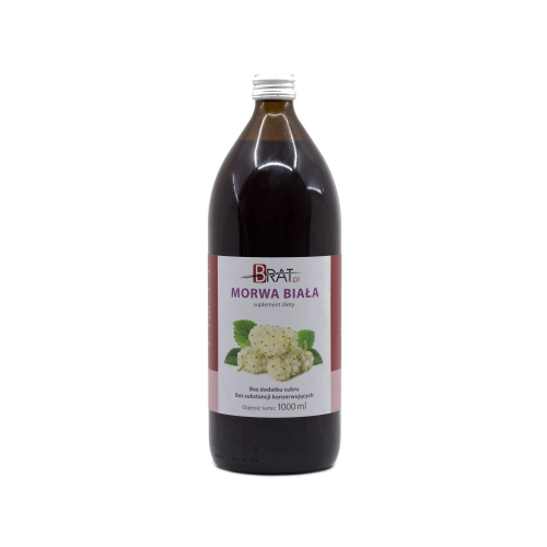 Sok z morwy białej 1000ml - Brat.pl