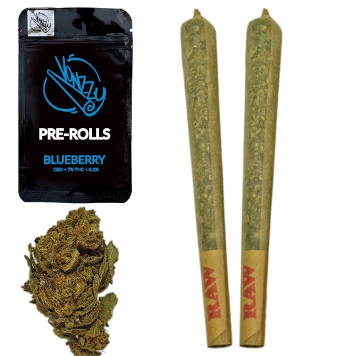 Joint CBD Vonzzy pre-rolls Blueberry 2 szt