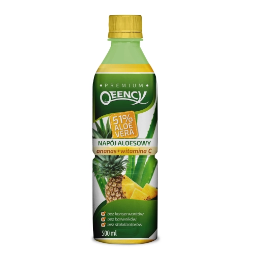 Qeency napój aloesowy ANANAS 500ml