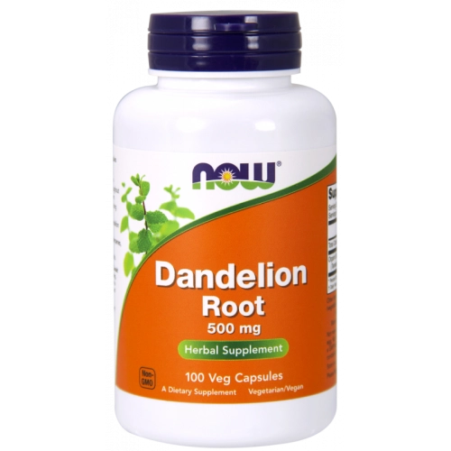 Now Dandelion root (mniszek lekarski) 500mg 100kap