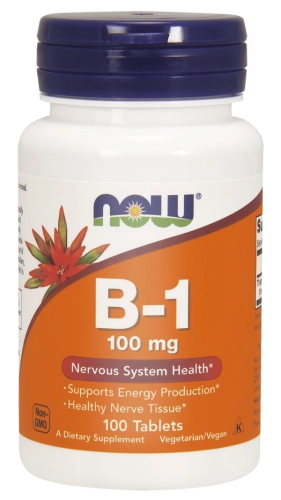 Now vitamina B1 (tiamina) 100mg 100tabl.