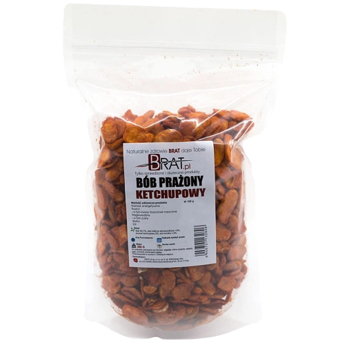 Bób prażony ketchupowy 500g