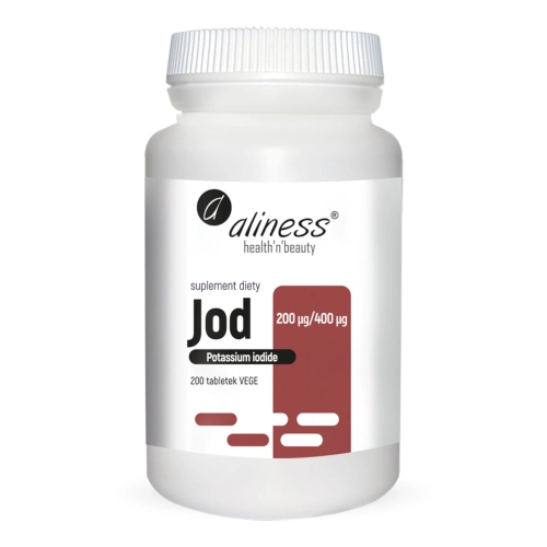 Jod (jodek potasu) 200µg/400µg 200tab