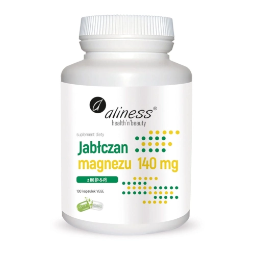 Jabłczan Magnezu 140mg 100kap