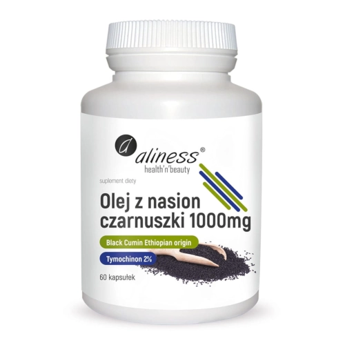 Olej z nasion czarnuszki 2% 1000mg 60kap