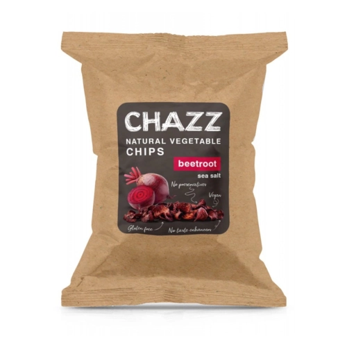 Chipsy buraczane z solą morską 50g