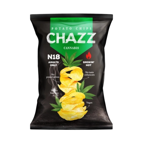 Chipsy ziemniaczane z konopiami i jalapeno 90g